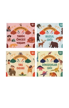 4+ Yaş Çocuklar İçin Etkinliklerle Eğlenceli Tarih - 4 Kitap Set 4+ Yaş Çocuklar İçin Etkinliklerle Eğlenceli Tarih - 4 Kitap Set