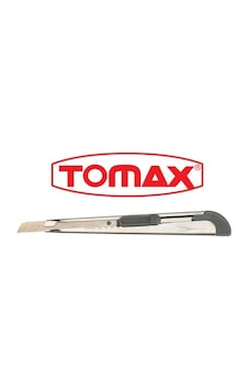 Tomax Metal İnce Maket Bıçağı Falçata 36 Adet / Kutulu Tomax Metal İnce Maket Bıçağı Falçata 36 Adet / Kutulu