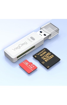 Usb 2.0 Sd Ve Micro Sd Hafıza Kart Okuyucu Beyaz Usb 2.0 Sd Ve Micro Sd Hafıza Kart Okuyucu Beyaz