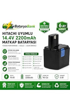 Hitachi 14.4v 2200mah Muadil Matkap Bataryası