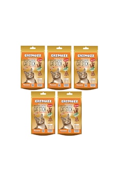 Catmozz Stick Kediler İçin Tavuklu Ödül Çubuğu 5 x 10'lu Catmozz Stick Kediler İçin Tavuklu Ödül Çubuğu 5 x 10'lu
