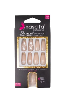 Nascita Diamond Taşlı Takma Tırnak 24'lü Set Nasnaıl00255 Nascita Diamond Taşlı Takma Tırnak 24'lü Set Nasnaıl00255