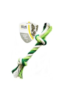 Allypaws İki Düğümlü Halat Diş İpi Köpek Oyuncağı 30 CM Allypaws İki Düğümlü Halat Diş İpi Köpek Oyuncağı 30 CM