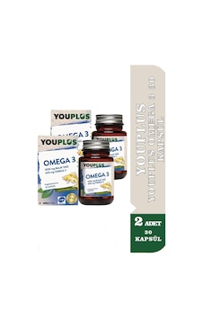 Youplus Omega 3 2 x 30 Kapsül Youplus Omega 3 2 x 30 Kapsül