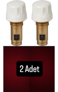 Cnk Termostatik Radyatör Petek Vanası Ventili 41.3mm 2'li Kompakt Tip Panel Radyatörler İçin Cnk Termostatik Radyatör Petek Vanası Ventili 41.3mm 2'li Kompakt Tip Panel Radyatörler İçin