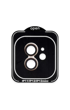Apple iPhone Uyumlu 11 Pvd Metal Kamera Lens - Turuncu