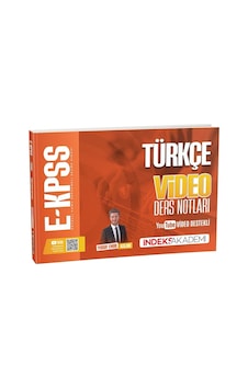 İndeks Akademi 2026 Ekpss Türkçe Video Ders Notları - Yusuf Emre Aslan İndeks Akademi 2026 Ekpss Türkçe Video Ders Notları - Yusuf Emre Aslan