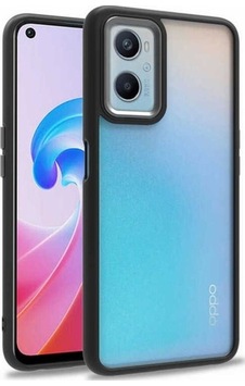 Oppo A96 4g Kılıf Zore Flora Kapak Siyah Oppo A96 4g Kılıf Zore Flora Kapak Siyah