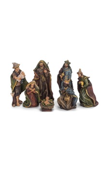 Kurt S. Adler Kurt Adler 9,5 Cm Reçine, 7 Parça Doğum Seti, Noel İçin Çoklu 1 Kurt S. Adler Kurt Adler 9,5 Cm Reçine, 7 Parça Doğum Seti, Noel İçin Çoklu 1