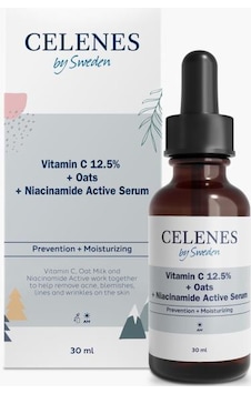 Celenes by Sweden Vıtamin C 12,5% + Oats + Nıacınamıde Celenes by Sweden Vıtamin C 12,5% + Oats + Nıacınamıde