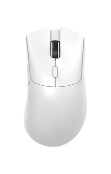 Attack Shark R1 59g Superlıght Fare, Pixart Paw3311 Oyun Sensörü, Bt/2.4g Kablosuz/kablolu Oyun Faresi, 18000'e Kadar 6 Ayarlanabilir Dpı, 65 Saat Pil Açık Beyaz