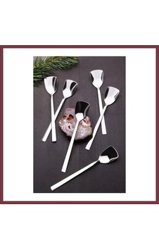Storeşahin 6'li Dondurma Kaşığı Kartelalı Shn0720 Çok Renkli