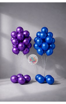 Cinsiyet Partisi Balon Seti Mavi Mor Baby Shower Balon Buketi Gender Reveal Dekor 2 Li Set Metalik Mor Mavi Cinsiyet Partisi Balon Seti Mavi Mor Baby Shower Balon Buketi Gender Reveal Dekor 2 Li Set Metalik Mor Mavi