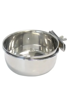Vidalı Yemlik-suluk Çelik Papağan İçin 13cm 20 Oz 1adet
