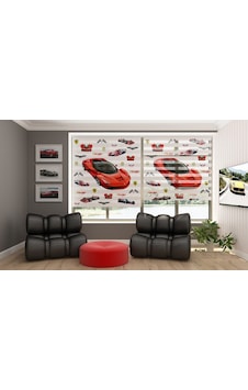 Ferrari Dijital Baskılı Piliseli Zebra Perde Diğer Ferrari Dijital Baskılı Piliseli Zebra Perde Diğer