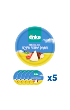 Enka Süt Üçgen Eritme Peyniri Yarım Yağlı 5'li - 8 X 12.5 G Enka Süt Üçgen Eritme Peyniri Yarım Yağlı 5'li - 8 X 12.5 G