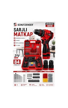 F02 Şarjlı Armut Matkap Darbeli Kömürsüz Motor 21w 84 Parça Çelik Şanzıman Su Geçirmez Profesyonel F02 Şarjlı Armut Matkap Darbeli Kömürsüz Motor 21w 84 Parça Çelik Şanzıman Su Geçirmez Profesyonel