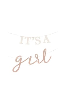 Baby Shower Asılan Süs - It's A Girl Tüm Yaşlar Baby Shower Asılan Süs - It's A Girl Tüm Yaşlar