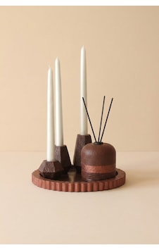 Giselle Terracotta Trio Candle & Fragrance 9'lu Set Kahverengi Giselle Terracotta Trio Candle & Fragrance 9'lu Set Kahverengi