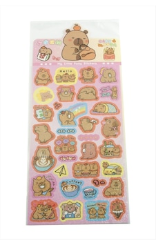 Küçük - 594 - - Flzdgnkr - Midilli Sticker-pembe