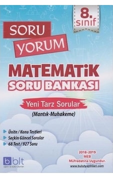 Bulut 8.Sınıf Matematık Soru Bankası