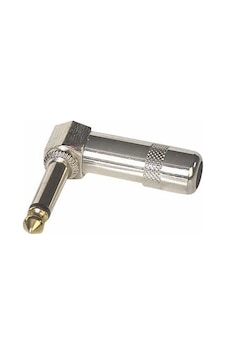 GİTAR JACK 6.3 MM MONO L TİP METAL JACK GİTAR JACK 6.3 MM MONO L TİP METAL JACK