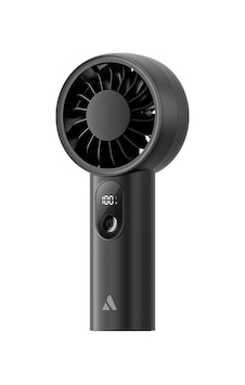 Aecooly Pe01 El Fanı Dijital Led Göstergeli 5 Kademeli Portatif Soğutucu Siyah Aecooly Pe01 El Fanı Dijital Led Göstergeli 5 Kademeli Portatif Soğutucu Siyah