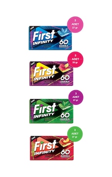 First 60 Dakika Sakız Çeşitleri 27gr - 12 Adet First 60 Dakika Sakız Çeşitleri 27gr - 12 Adet