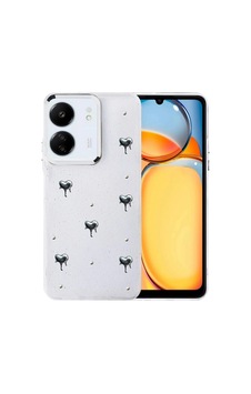 Xiaomi Redmi 13c Fiyonk Desenli Kapak - Desen 1 Çr Xiaomi Redmi 13c Fiyonk Desenli Kapak - Desen 1 Çr