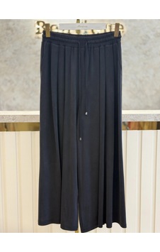 Sentez Sz-5664-s Siyah Renk Pileli Geniş Paça Pantolon 2 Sentez Sz-5664-s Siyah Renk Pileli Geniş Paça Pantolon 2
