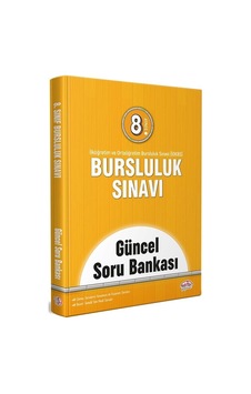 8. Sınıf BURSLULUK Sınavı Soru Bankası Güncel - Editör YayınEVİ 8. Sınıf BURSLULUK Sınavı Soru Bankası Güncel - Editör YayınEVİ