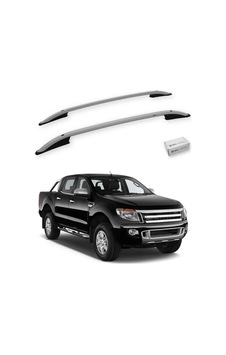 Turtle Ford Ranger T6-p375/px 2011-2022 Tavan Çıtası Crown Gri