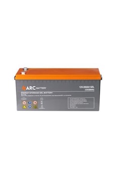 Arc Battery 12v 200ah Jel Akü Solar Güneş Enerjisi Karavan Ups 2026 Üretim