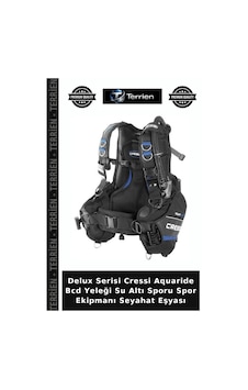 Delux Serisi Cressi Aquaride Bcd Yeleği Su Altı Sporu Spor Ekipmanı Seyahat Eşyası Blue Delux Serisi Cressi Aquaride Bcd Yeleği Su Altı Sporu Spor Ekipmanı Seyahat Eşyası Blue
