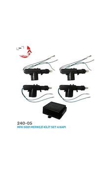 Mfk-5001 Merkezi Kilit Set 4 Kapı Ema Mfk-5001 Merkezi Kilit Set 4 Kapı Ema