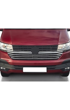 Volkswagen T6.1 Transporter Krom Ön Panjur Alt Çıtası 5 Parça 202