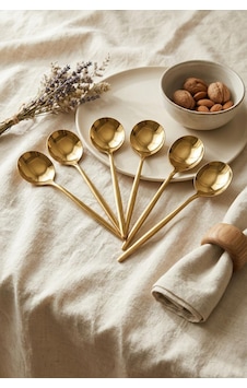 Hmngoakkllby 6'lı Lüks Gold Paslanmaz Çelik Yemek Kaşığı Seti 21 Cm Akllhmng Diğer Hmngoakkllby 6'lı Lüks Gold Paslanmaz Çelik Yemek Kaşığı Seti 21 Cm Akllhmng Diğer