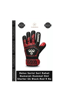 Delux Serisi Seri Rahat Numaralı Hummel Hml Starter Gk Black-red 9 No Siyah - Kırmızı Delux Serisi Seri Rahat Numaralı Hummel Hml Starter Gk Black-red 9 No Siyah - Kırmızı