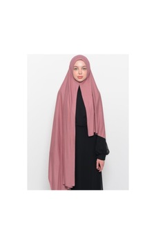 Ardün Hijab Hazır Pratik Geçirmeli Lüks Penye Şal Pembe - 691663714 Pembe