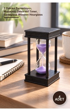 4 Adet Ahşap Kum Saati 3 Dakika Zamanlayıcı, Masaüstü Dekoratif Timer, Sandglass Wooden Hourglass Diğer 4 Adet Ahşap Kum Saati 3 Dakika Zamanlayıcı, Masaüstü Dekoratif Timer, Sandglass Wooden Hourglass Diğer
