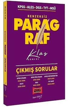 Ales Kpss Dgs Paragraf Benzersiz Çıkmış Sorular Klas Serisi Ales Kpss Dgs Paragraf Benzersiz Çıkmış Sorular Klas Serisi