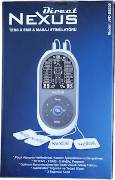 Direct Nexus Ems Masaj Stimülatörü Tens Cihazı Direct Nexus Ems Masaj Stimülatörü Tens Cihazı