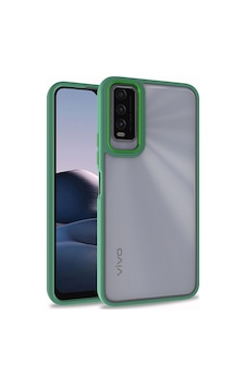 Zore Vivo Y20 Kılıf Nvth Flora Kapak - Yeşil Zore Vivo Y20 Kılıf Nvth Flora Kapak - Yeşil