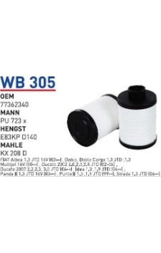 Wb305 Mazot Filtresi Cıtroen Jumper Iıı Y.m 08 77362340 , Pu723x Wb305 Mazot Filtresi Cıtroen Jumper Iıı Y.m 08 77362340 , Pu723x