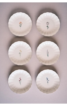Kütahya Porselen Tiny Miny 6 Parça 20 Cm Çukur Yemek Tabağı Kütahya Porselen Tiny Miny 6 Parça 20 Cm Çukur Yemek Tabağı