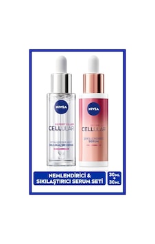 NIVEA Cellular Expert Lift Şekillendirici Doğal Retinol Alternatifi Serum 30 ML + Nemlendirici Serum 30 ML NIVEA Cellular Expert Lift Şekillendirici Doğal Retinol Alternatifi Serum 30 ML + Nemlendirici Serum 30 ML