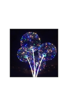 Milyoncu Ledli Işıklı Balon, Düğmeli Çubuklu Balon Set Diğer Milyoncu Ledli Işıklı Balon, Düğmeli Çubuklu Balon Set Diğer
