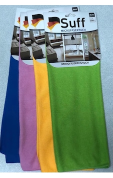 Suff Mikrofiber Genel Temizlik Bezi Çok Renkli 40 x 40 CM Suff Mikrofiber Genel Temizlik Bezi Çok Renkli 40 x 40 CM