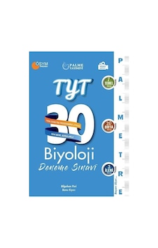 Palme Yks Tyt Biyoloji 30 Deneme Palmetre Video Çözümlü Palme Yks Tyt Biyoloji 30 Deneme Palmetre Video Çözümlü