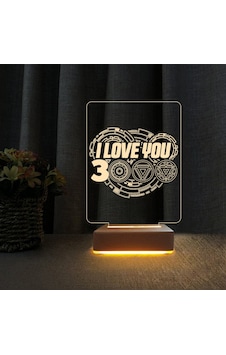I Love 3000 Demir Adam Gece Lambası 3D Doğum Günü Hediyesi I Love 3000 Demir Adam Gece Lambası 3D Doğum Günü Hediyesi
